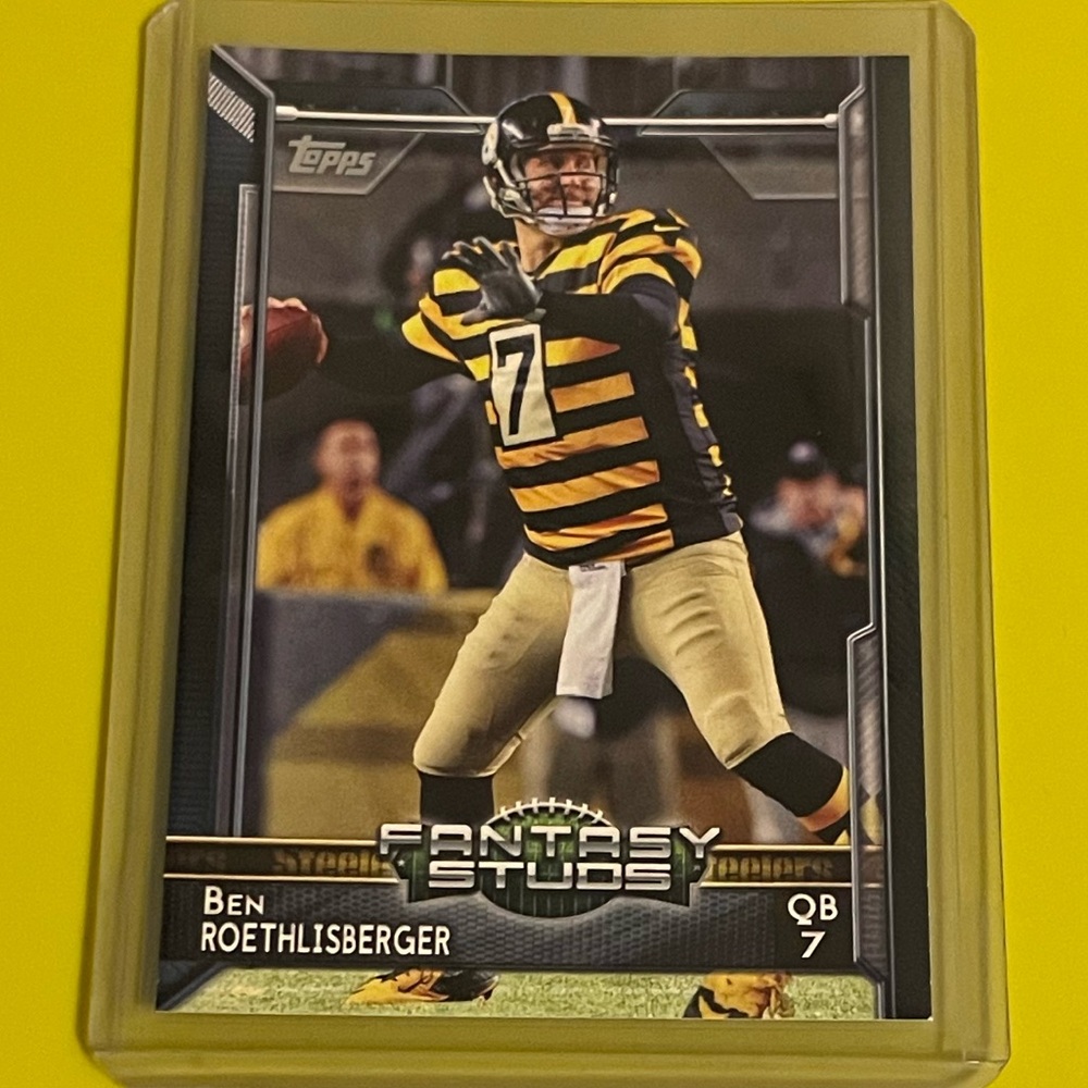 Ben Roethlisberger #311 [Fantasy Stud] 2015 Topps Football Trading Card